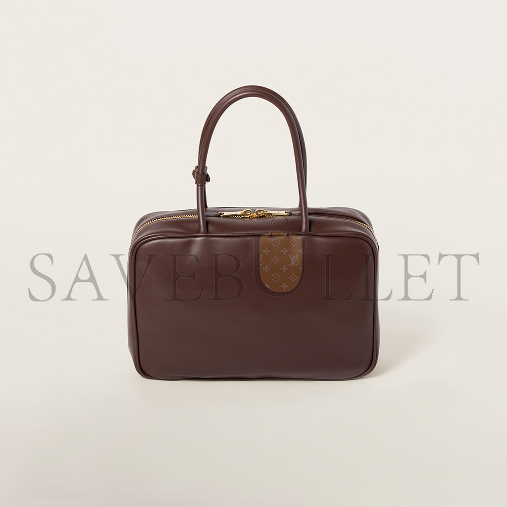 M1v M1v leather beau bag 5bb117 (34*23*10cm)
